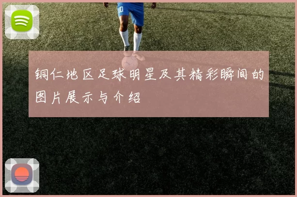 铜仁地区足球明星及其精彩瞬间的图片展示与介绍
