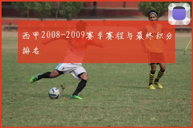 西甲2008-2009赛季赛程与最终积分排名
